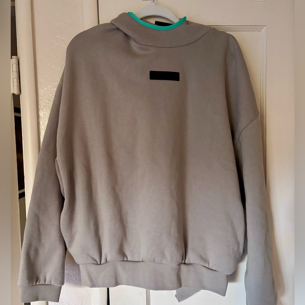 Essentials Fear of God. Men's hoodie in Taupe